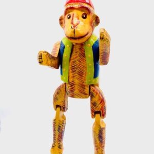 Monkey Business Fez Monkey Ornament